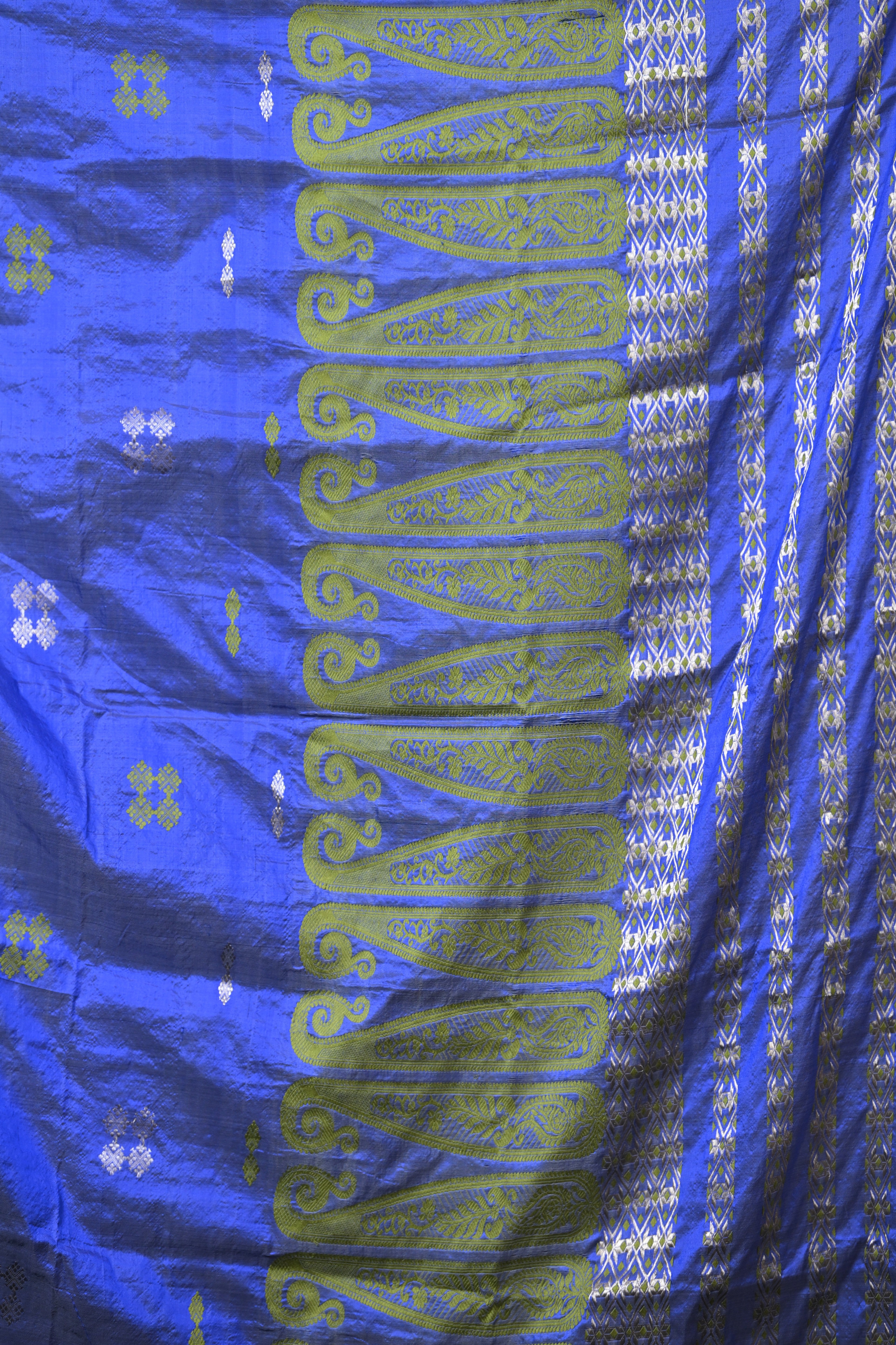 HANDWOVEN ASSAM PATT SILK SAREE ASS7750