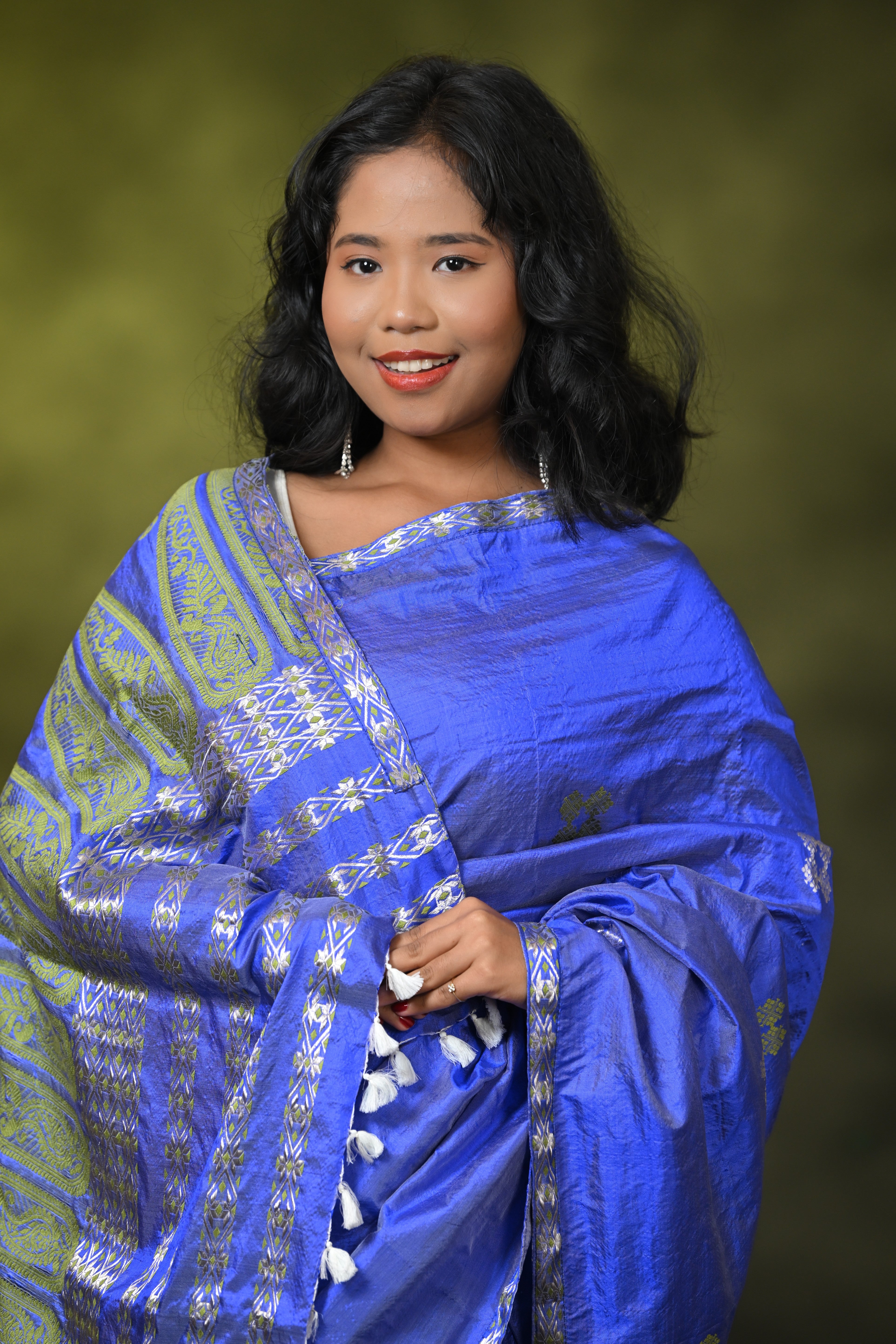 HANDWOVEN ASSAM PATT SILK SAREE ASS7750