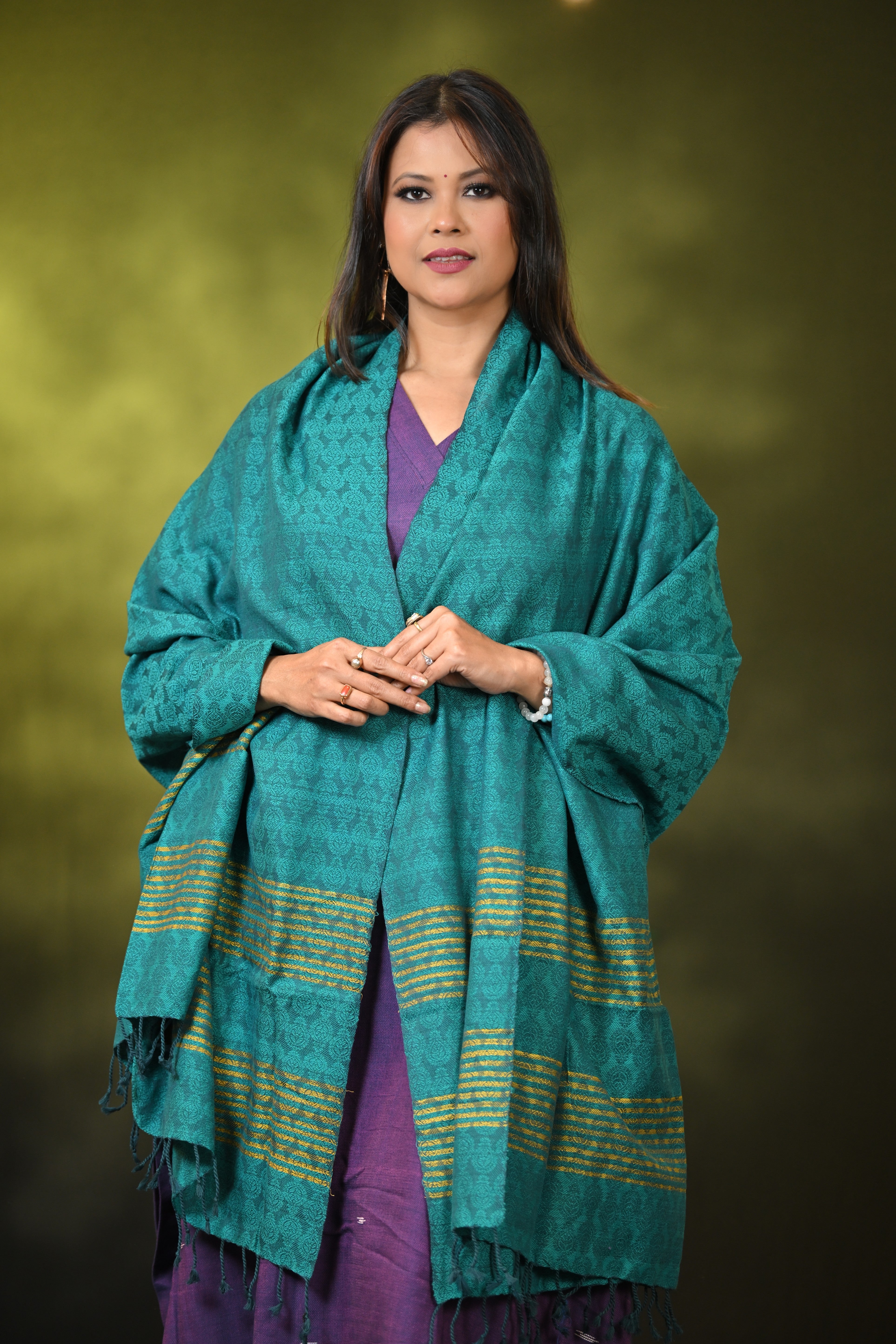 HANDWOVEN ASSAM COTTON DUPATTA CDU2476