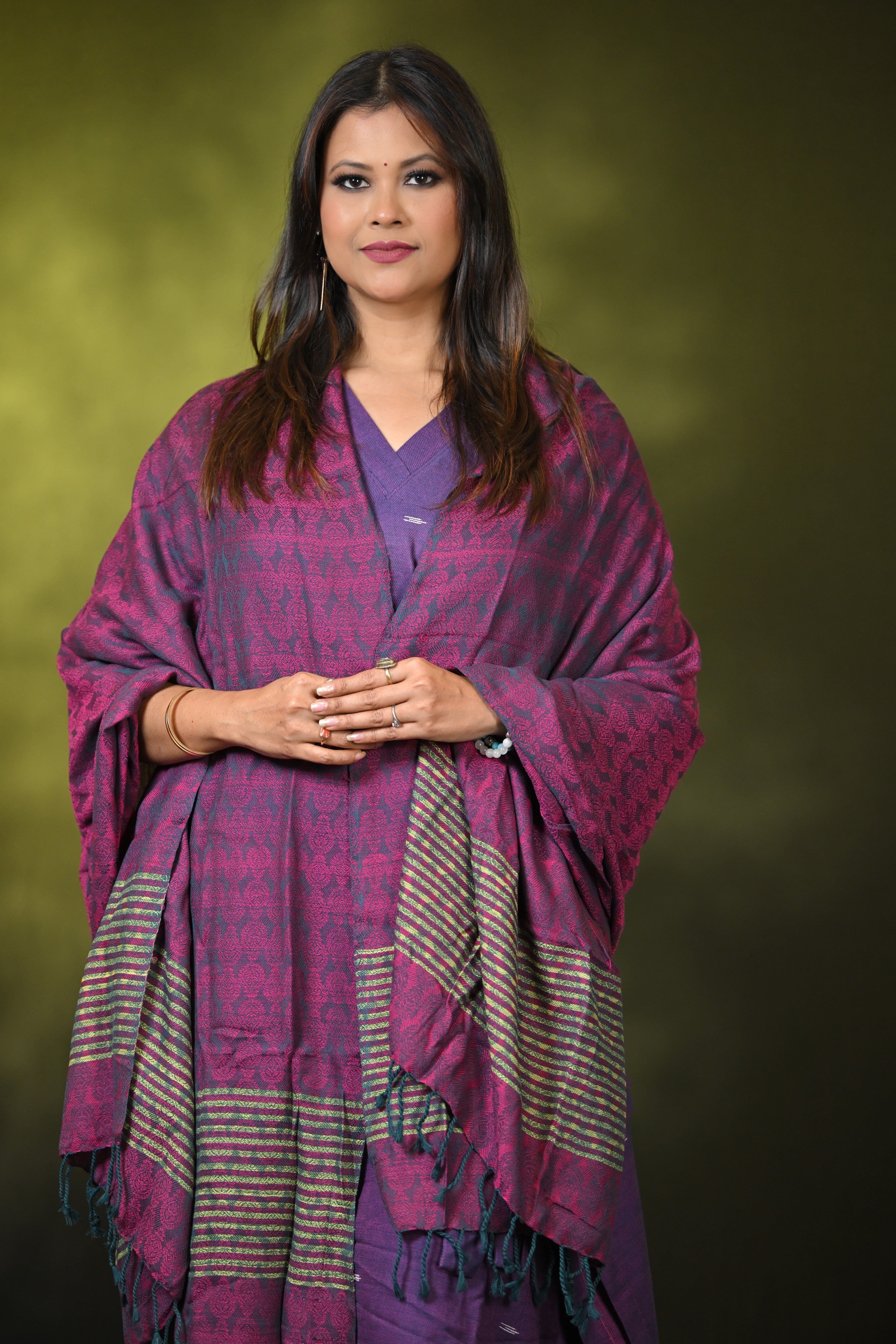 HANDWOVEN ASSAM COTTON DUPATTA CDU2555