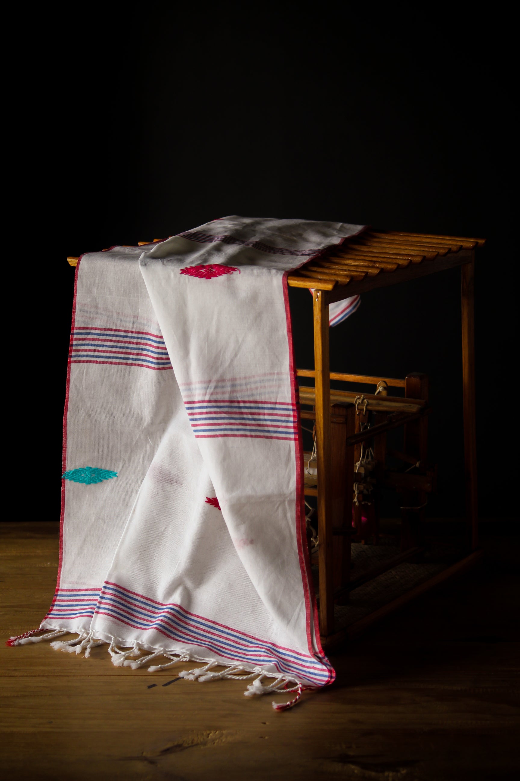 HANDWOVEN ASSAM GI COTTON GAMOSA CG09