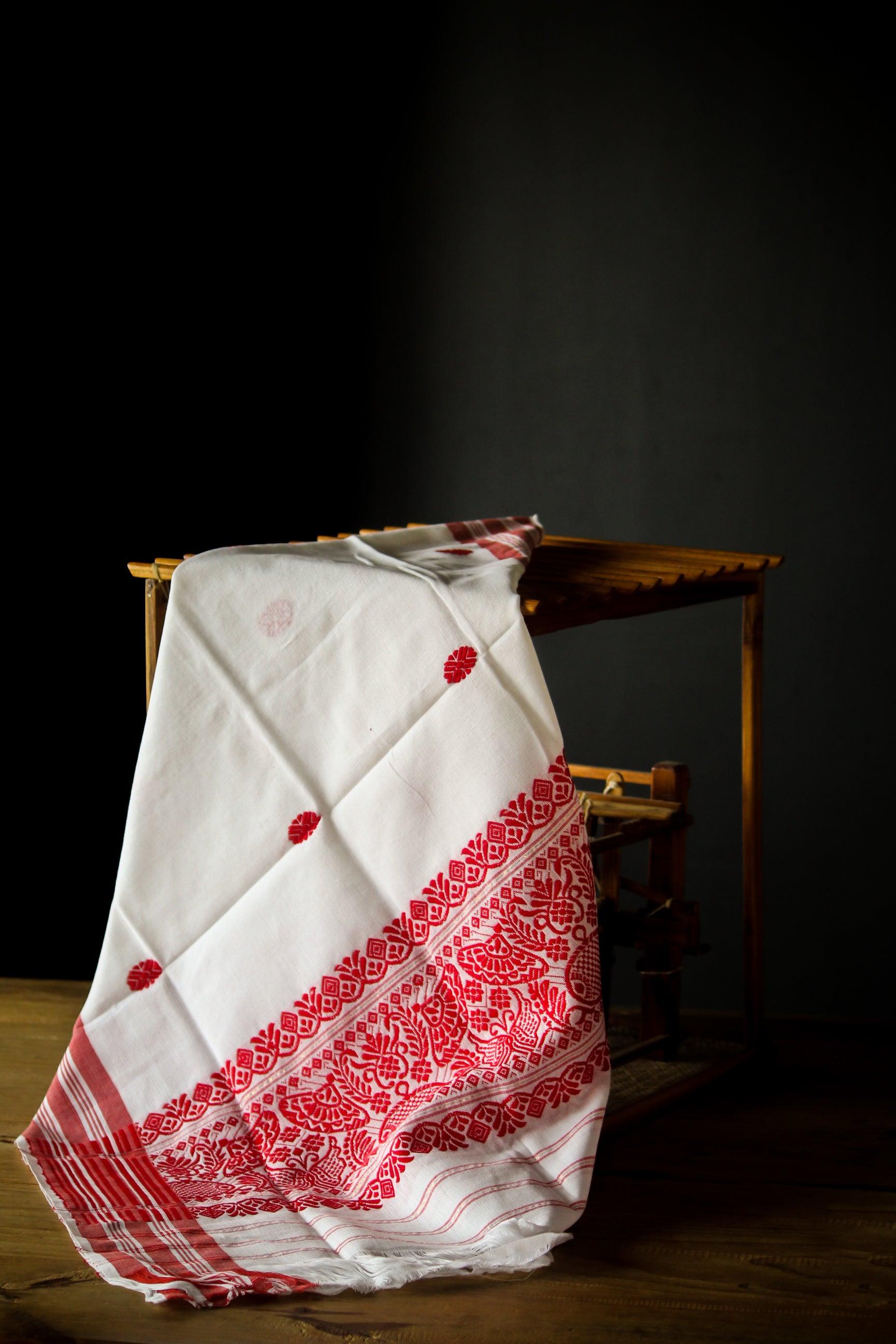 HANDWOVEN ASSAM GI COTTON GAMOSA CG02