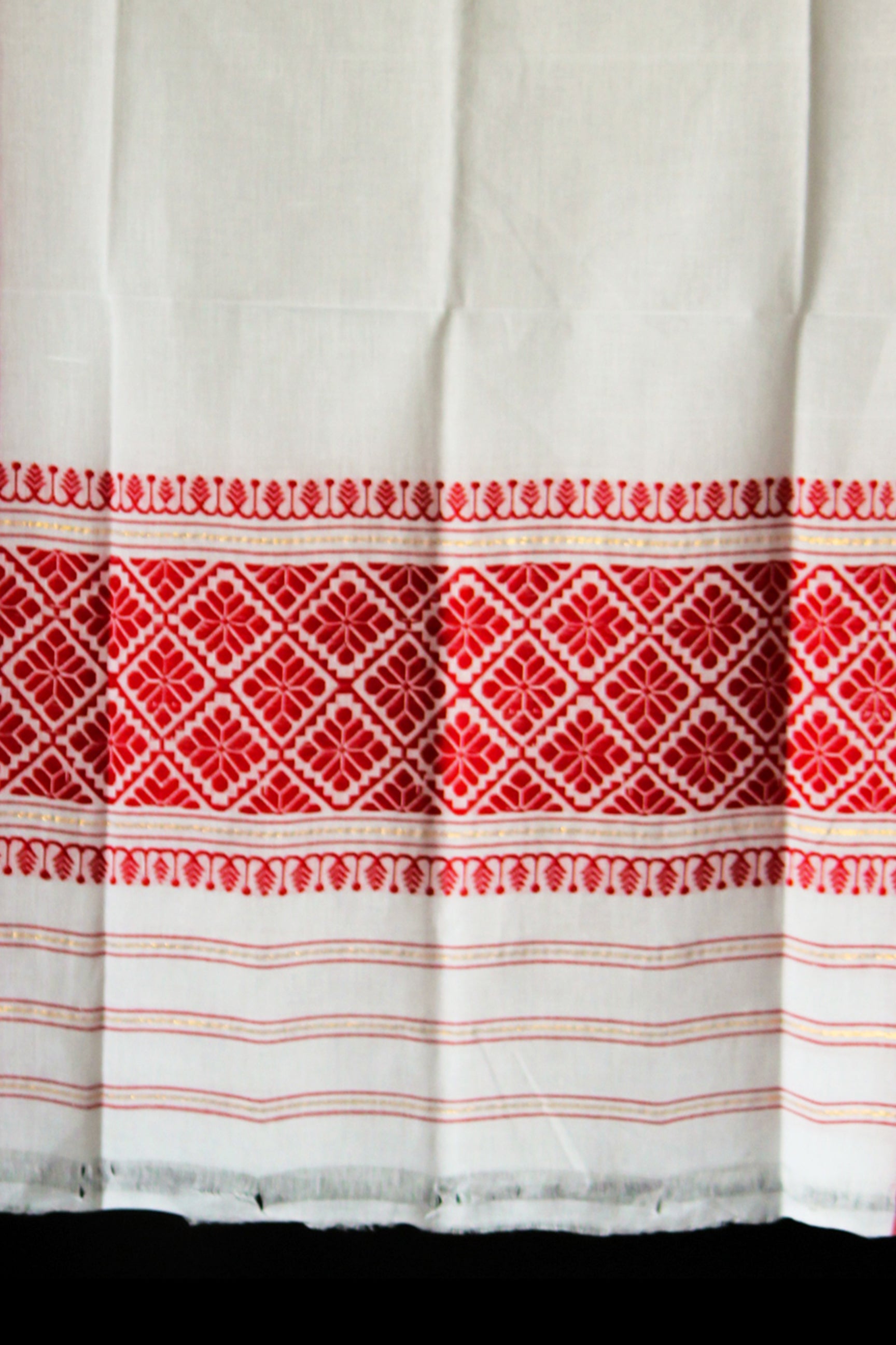 HANDWOVEN ASSAM GI COTTON GAMOSA CG19