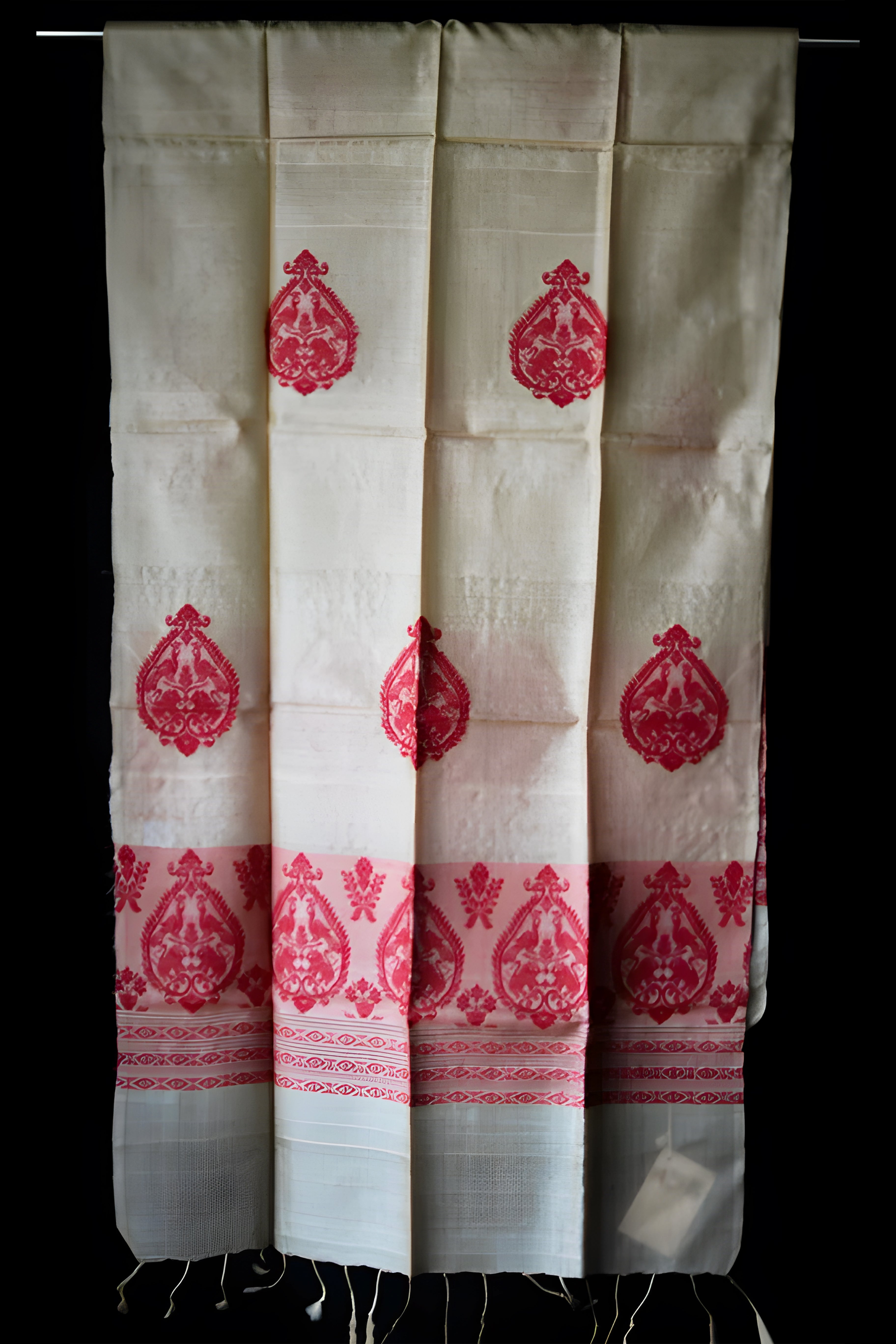 HANDWOVEN ASSAM TASSAR SILK GAMOSA TSG05