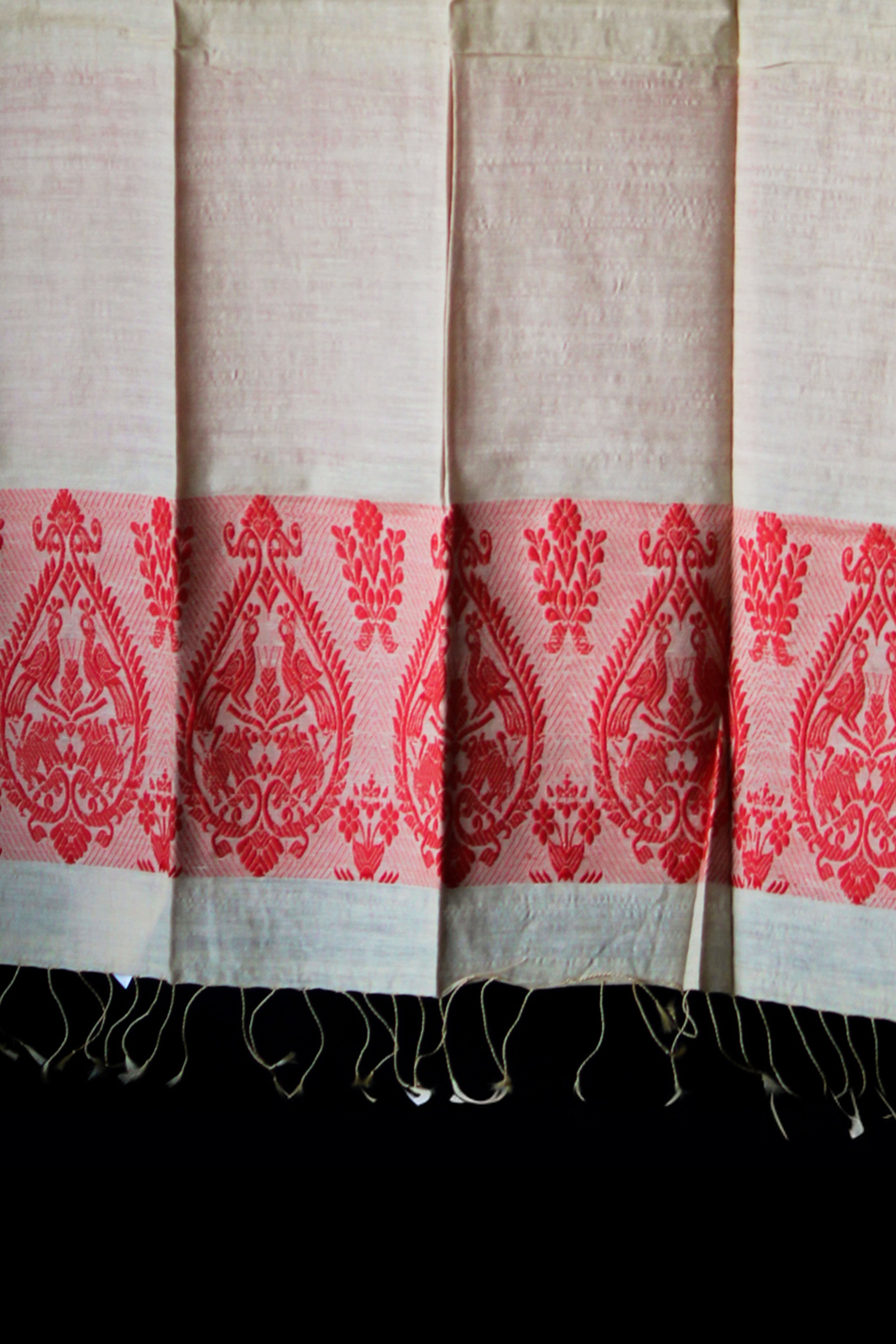 HANDWOVEN ASSAM TASSAR SILK GAMOSA TSG03