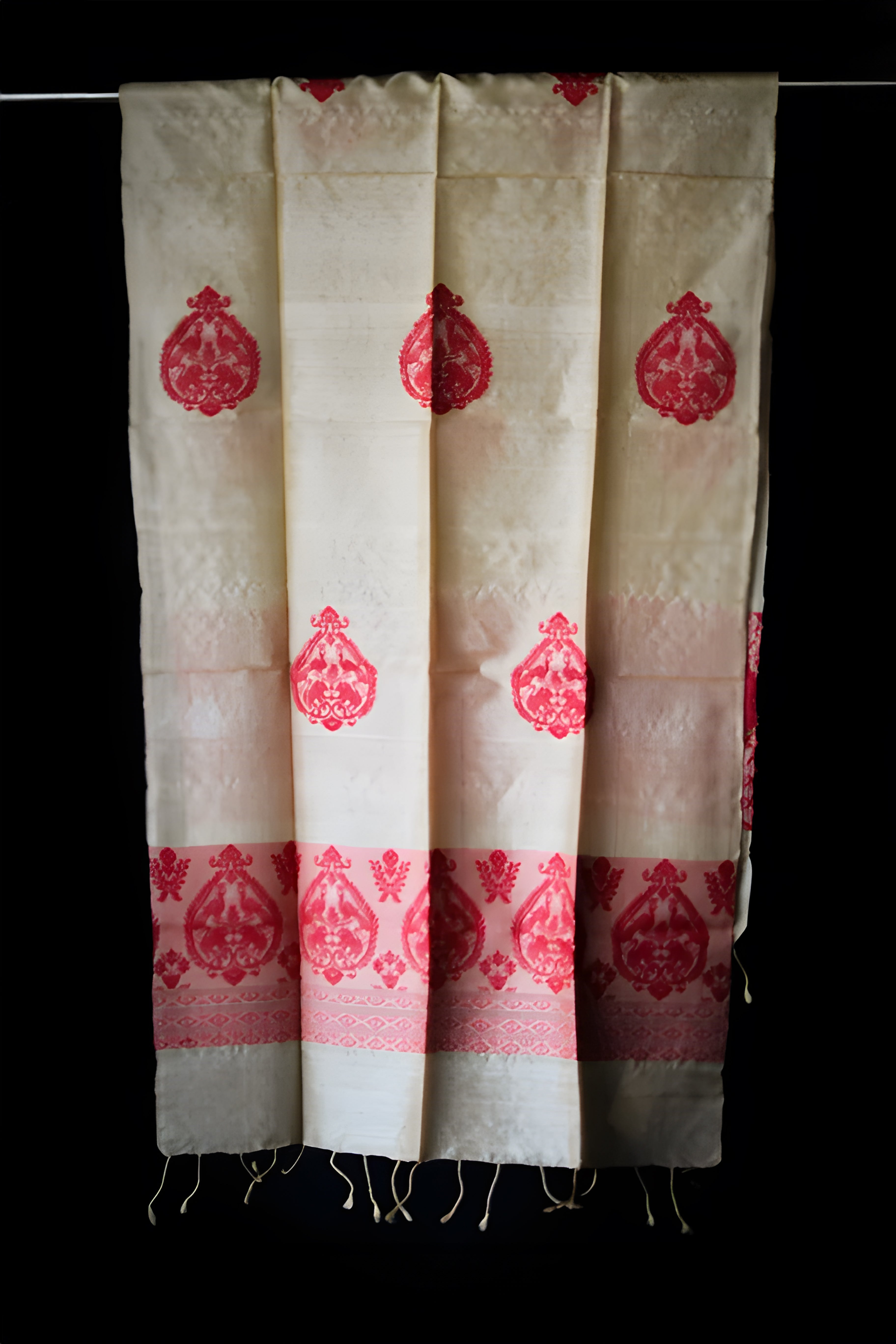 HANDWOVEN ASSAM TASSAR SILK GAMOSA TSG02