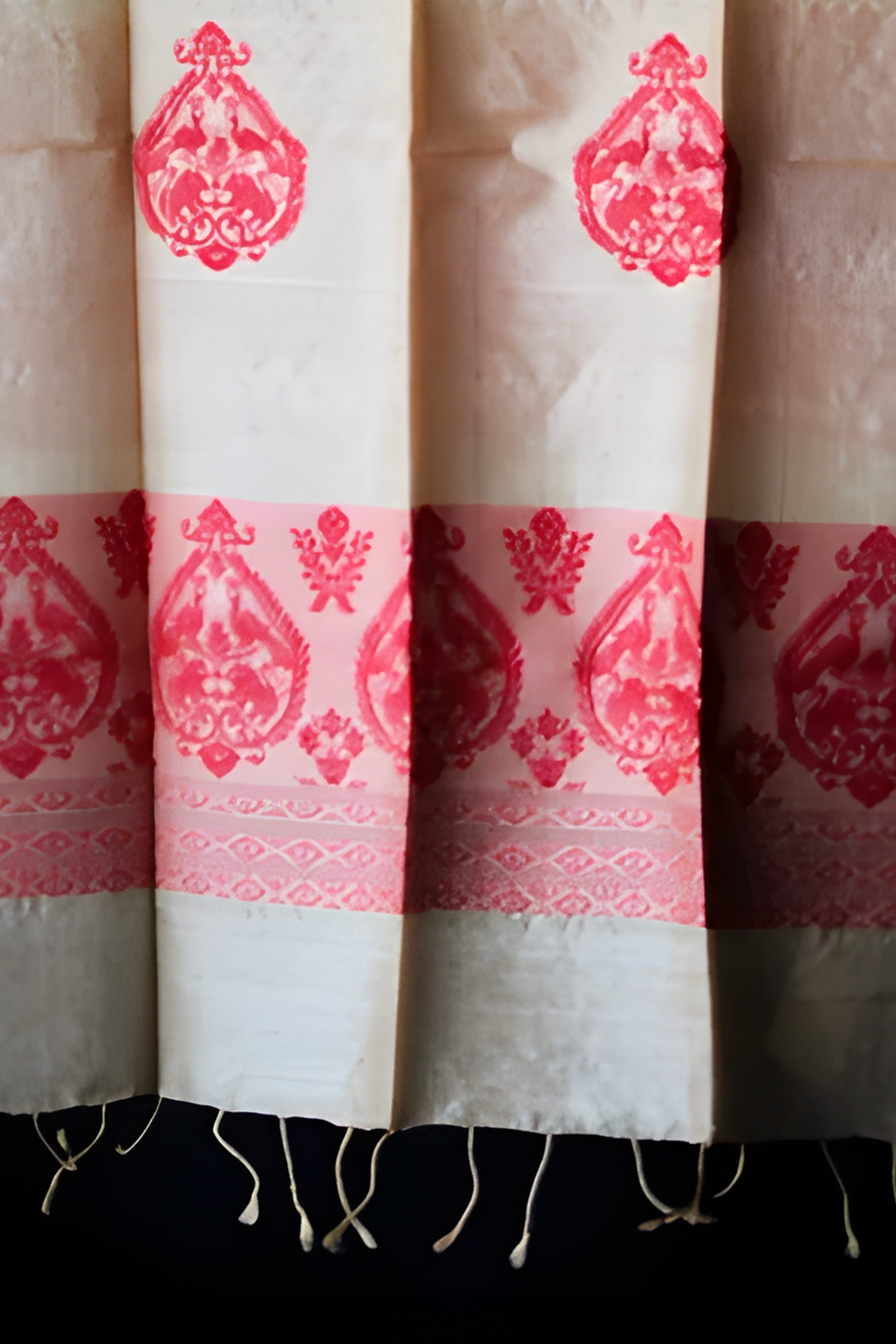 HANDWOVEN ASSAM TASSAR SILK GAMOSA TSG02