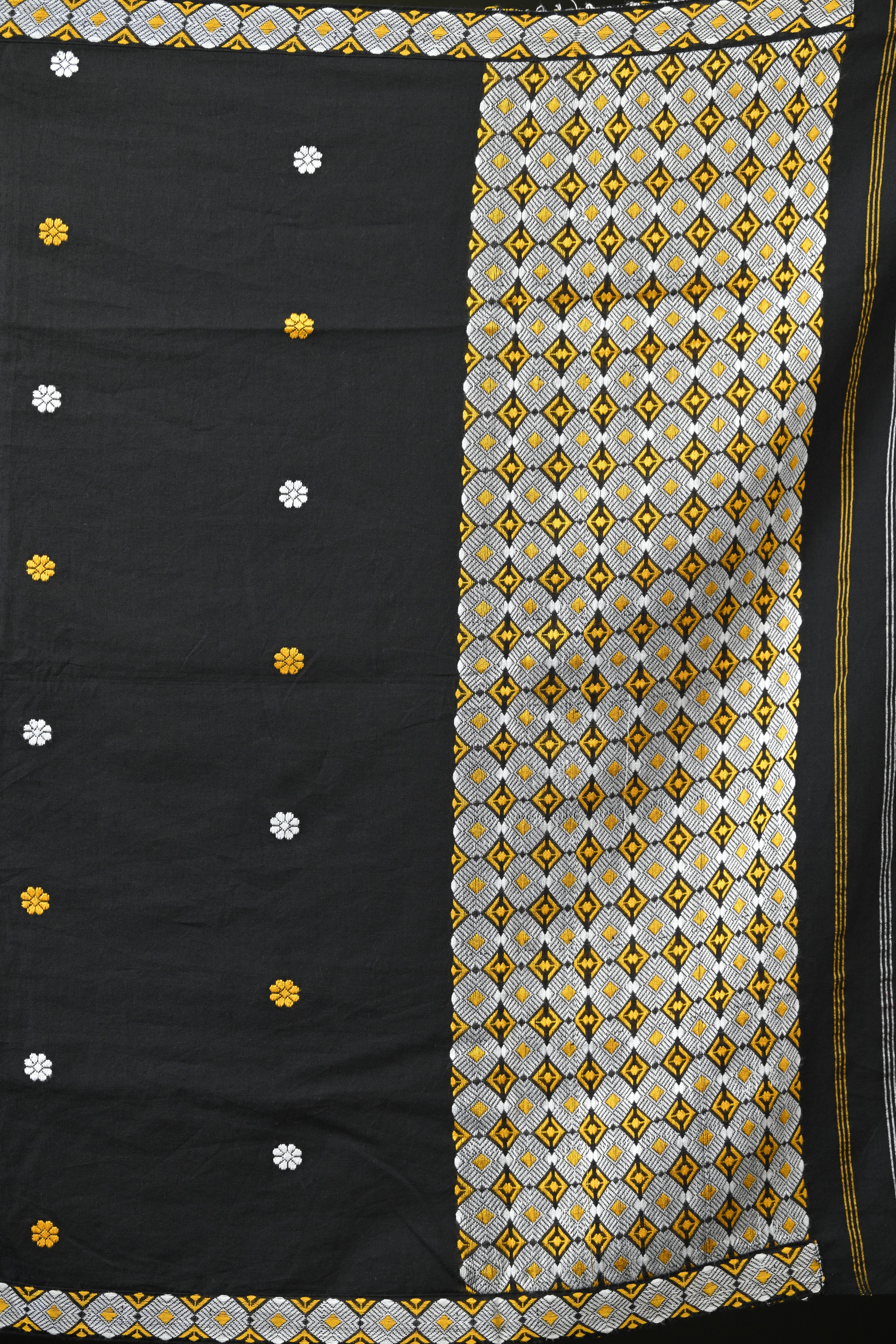 HANDWOVEN ASSAM COTTON MEKHLA CHADOR CMC6963