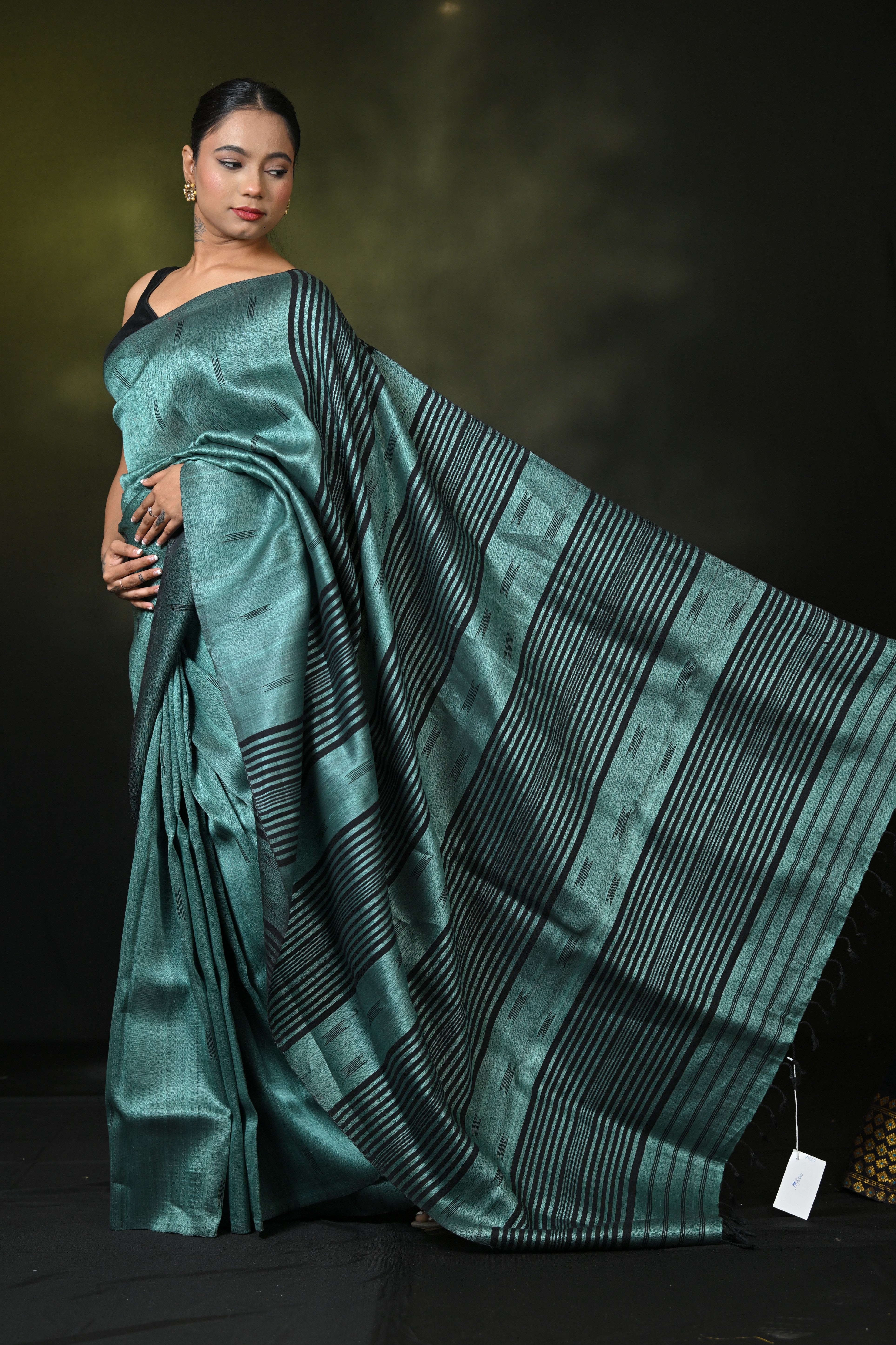 HANDWOVEN  ASSAM COTTON SAREE CS7460