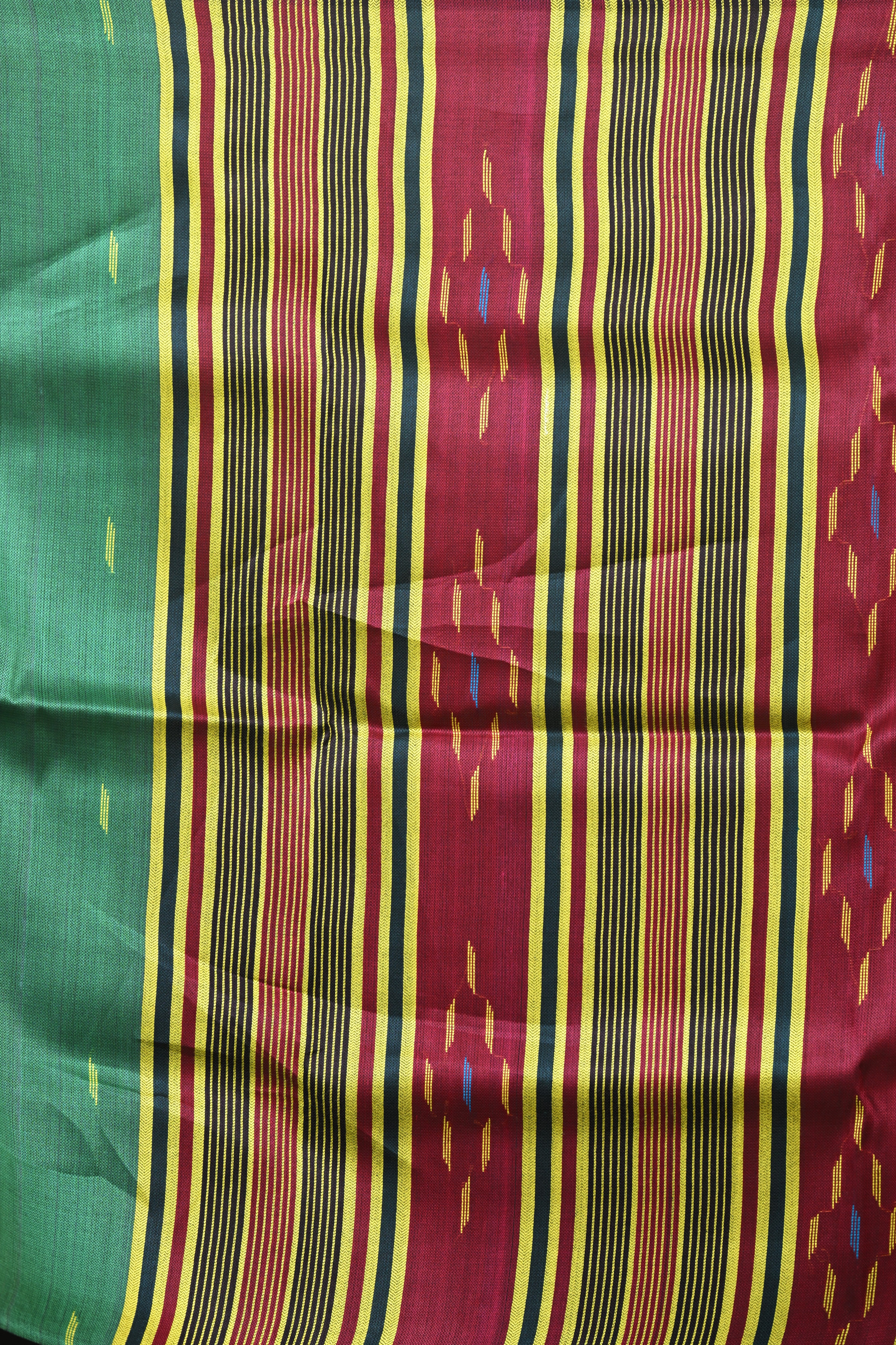 HANDWOVEN ASSAM COTTON MEKHLA CHADOR CMC7629