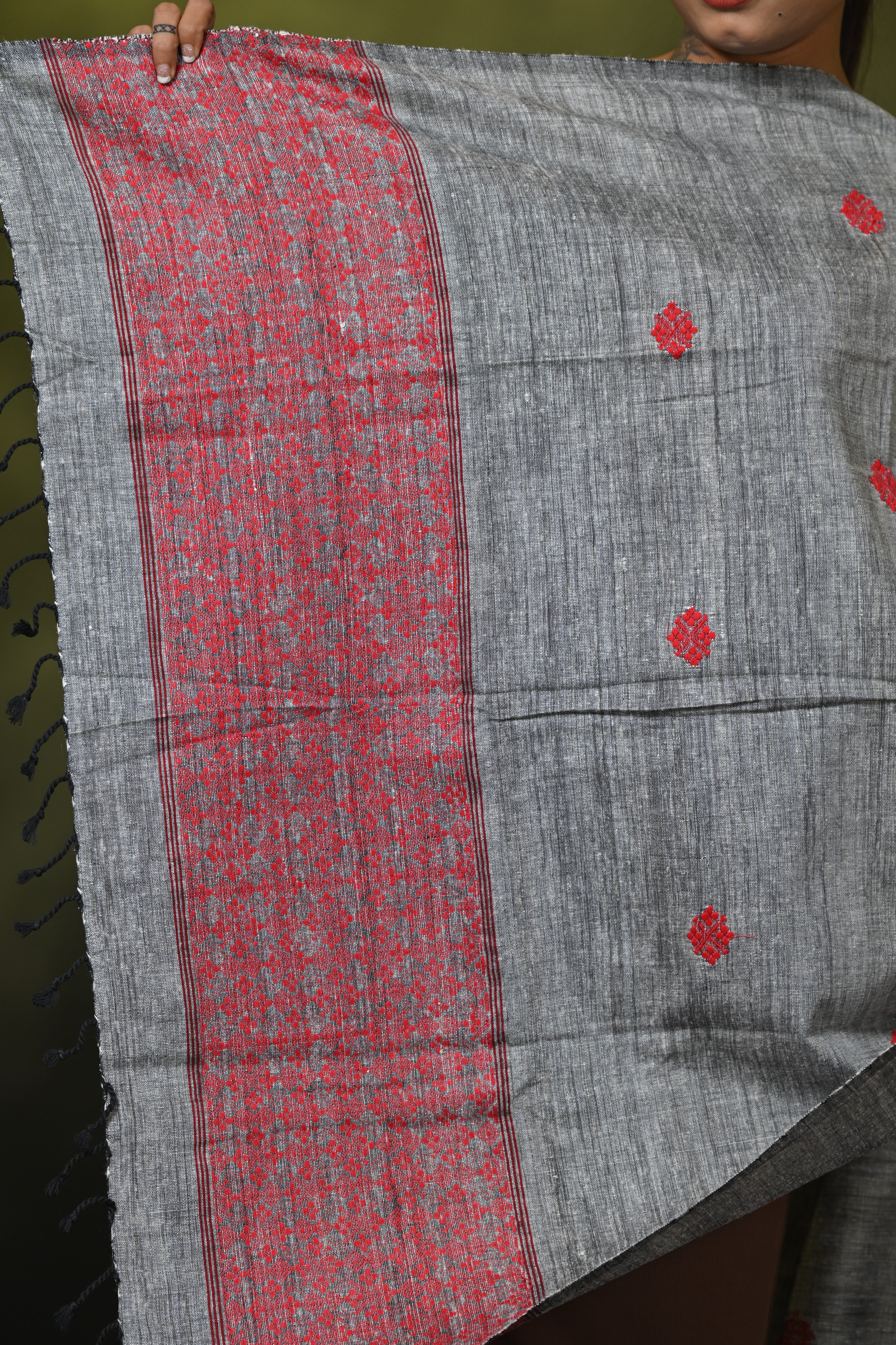 HANDWOVEN ASSAM ERI SILK SHWAL ESSH693