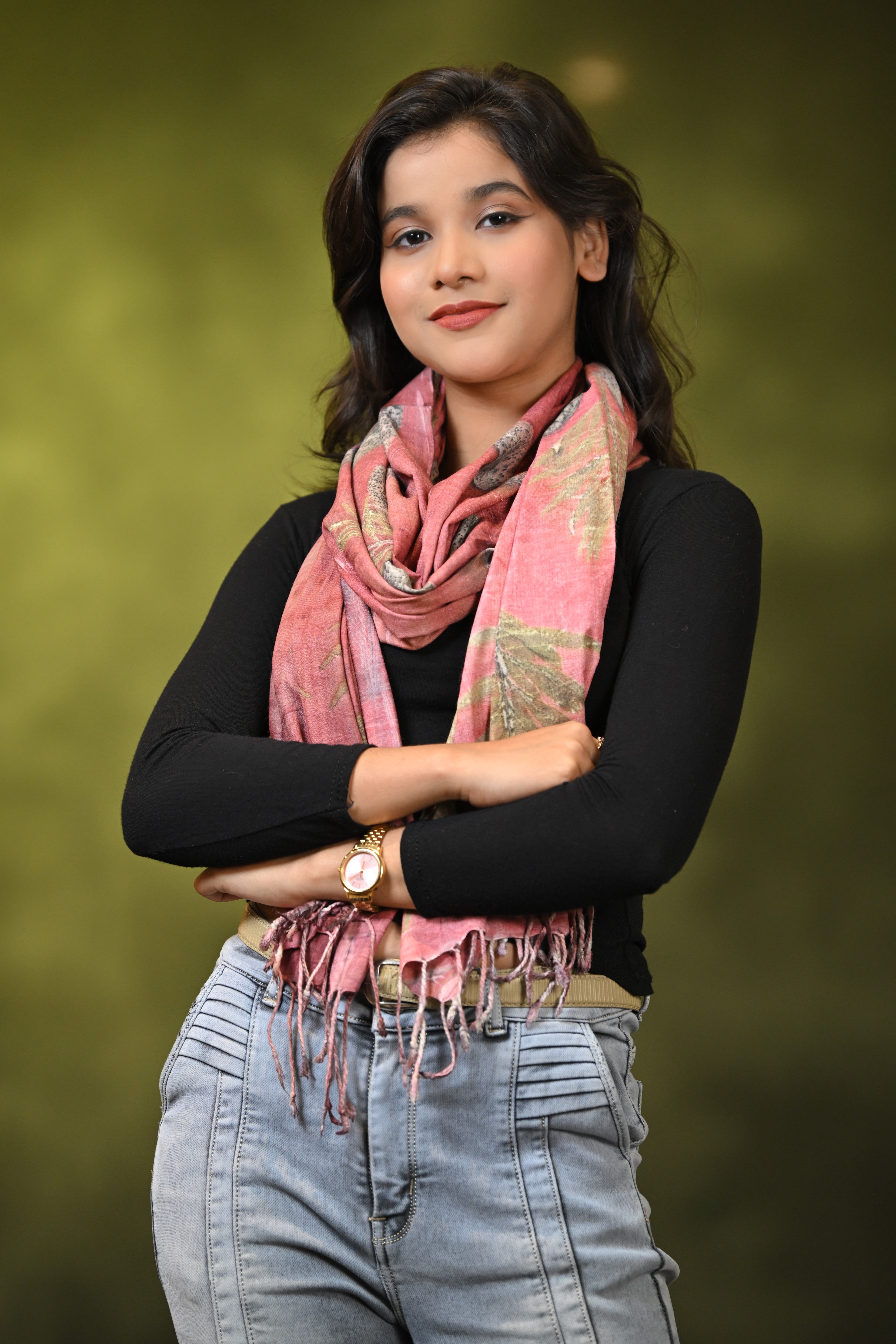 HANDWOVEN ASSAM NATURAL DYE ERI SILK STOLE ESST7752