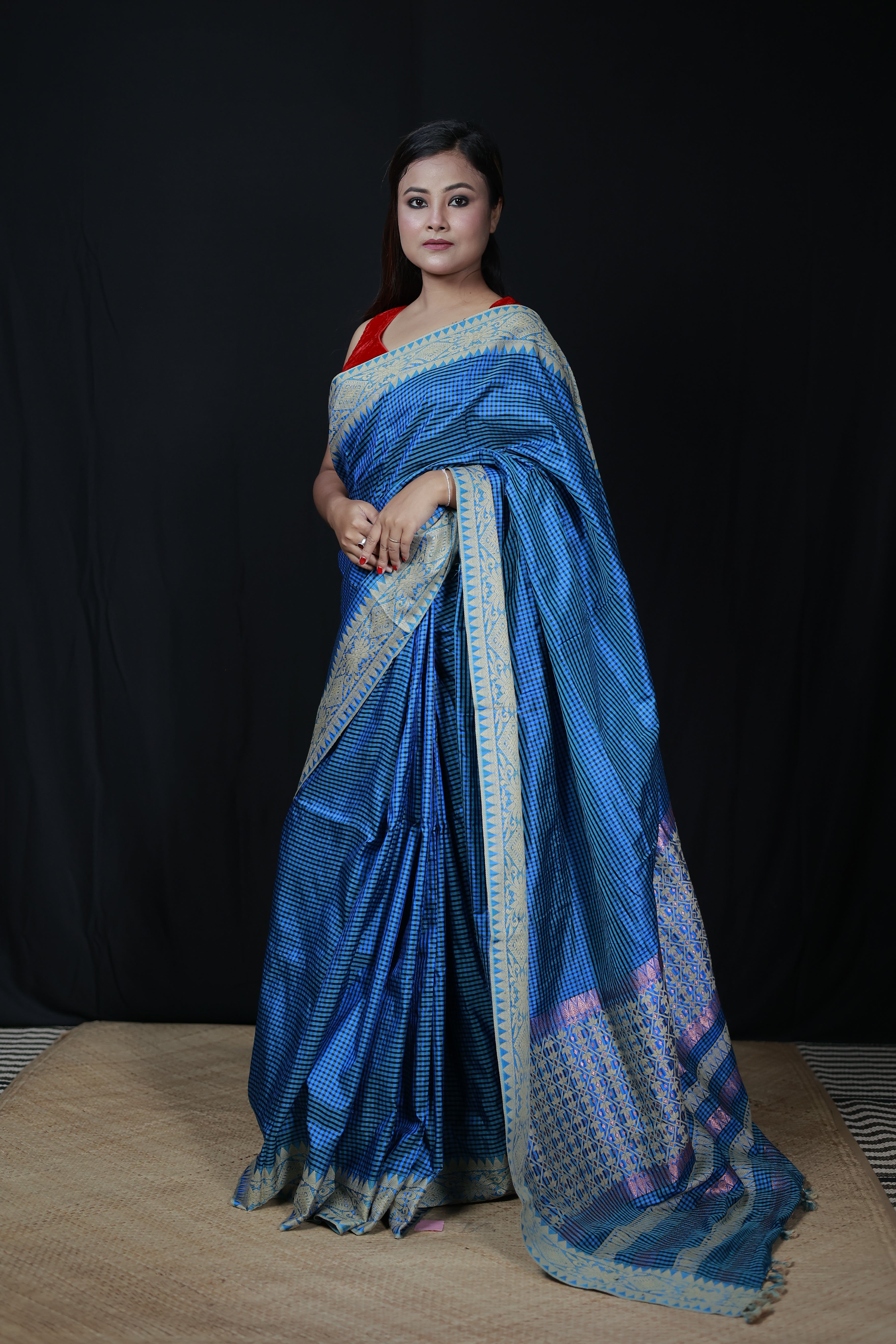 HANDWOVEN ASSAM PAT SILK SAREE ASS03